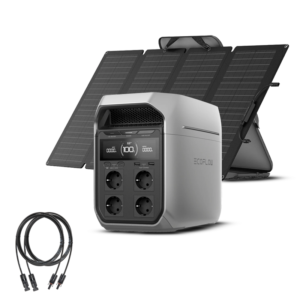 EcoFlow Delta 3 + EF 220W faltbares Solarmodul
