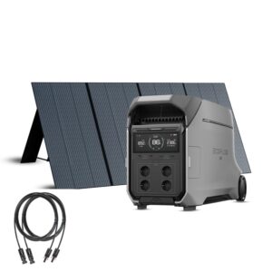 Ecoflow Delta Pro 3 + 350W Solarpanel + 10m MC4 Kabel frei
