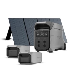 Ecoflow Delta Pro 3 + 2x Delta Pro Zusatzbatterie + kostenloses 350W Solarpanel